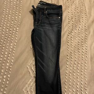 American Eagle Size 12 Short Skinny Super Stretch Jeans